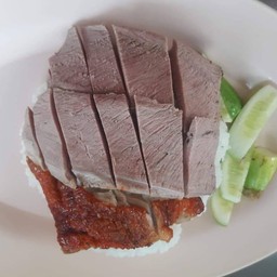 ข้าวหน้าเป็ดย่างธรรมดา 50 พิเศษ 65 บาท