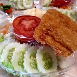 สลัดปลาจานใหญ่