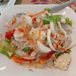 ยำสาหร่ายแก้ว(เส้นบุก)