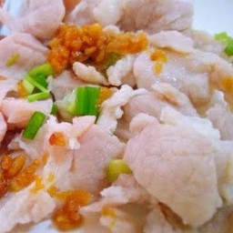 หมูลวกจิ้ม