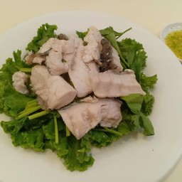 ปลากระพงลวกจิ้ม