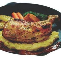 สะโพกไก่อบ