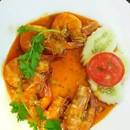 กุ้งอบซอส