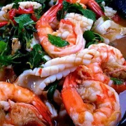 ผัดกระเพราทะเล