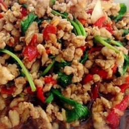 ผัดกระเพราหมู