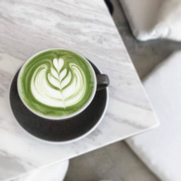 HOT MATCHA LATTE