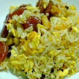 ข้าวผัดกุนเชียง (ใหญ่)