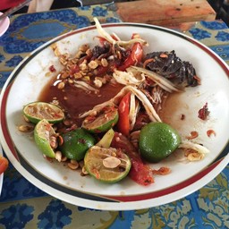 ส้มตำหน้าวัดศรีโพธิ์