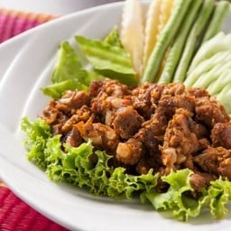 คั่วกลิ้งกระดูกหมูอ่อน