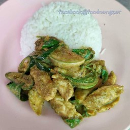 เแกงเขียวหวาน น้ำ กับข้าว