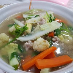 ต้มจืดผักรวม