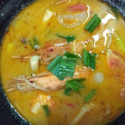 ต้มยำกุ้งน้ำข้น Tom yum gung