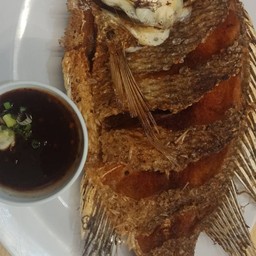 ปลานิลทอด Fried fish