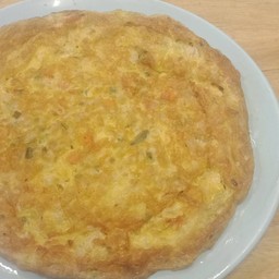 ไข่เจีียวหมูสับ Minced pork omelette