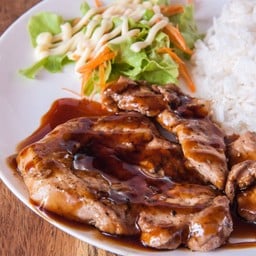 ข้าวไก่ย่างเทอริยากิ