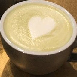 Hot Genmaicha Latte