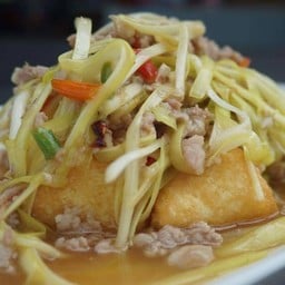 กุยฉ่ายขาวเต้าหู้หมูสับ