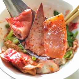 ไส้อ่อน ตับ หมึกกรอบ