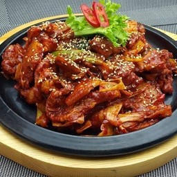 17. Spicy stir-fried pork