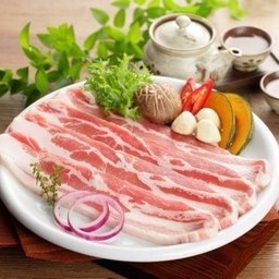 13. Pork belly (ดิบ)