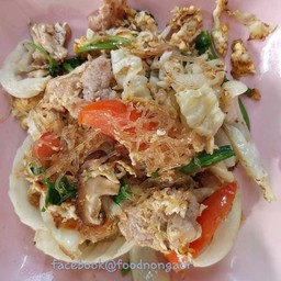 ผัดวุ้นเส้น กับข้าว