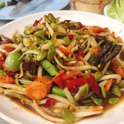 ส้มตำปูปลาร้า