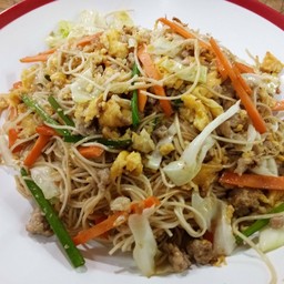 หมี่ฮ่องกงหมูสับ