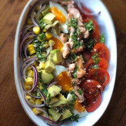 Salmon Cobb Salad