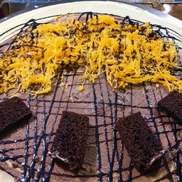 นูเทลล่า + ฝอยทอง +บราวนี่