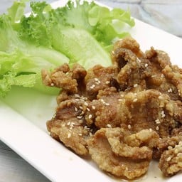หมูสามชั้นทอดน้ำปลา