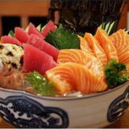 ซาซิมิแซลมอน&ปลาโอ