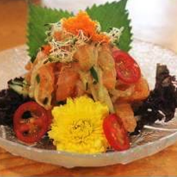 ยำแซลมอน