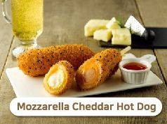 Mozzarella Cheddar Hot Dog (Red)