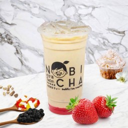 ชานมสตอเบอรี่