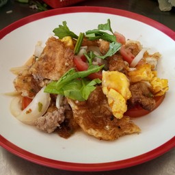 ยำไข่ดาว