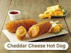Cheddar Cheese HotDog (Green)