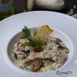 Creamy mushroom risotto