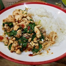 ข้าวกระเพราไก่