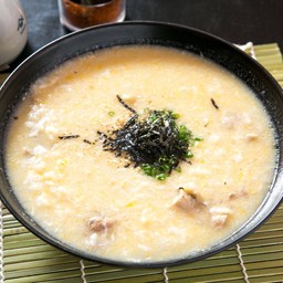 [Tori-Zosui] ข้าวต้มไก่ Rice & Egg Porridge