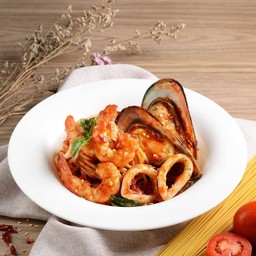 Spicy Seafood Pomodoro