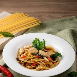 Chicken&basil pasta