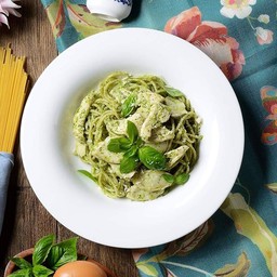 Pesto chicken pasta
