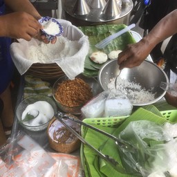 ขนมบูตูโบราณ ขั้นตอนการทำ