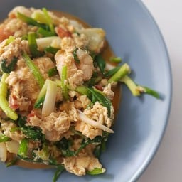 กุ้งผัดผงกระหรี่