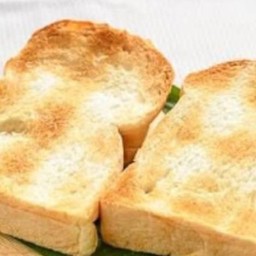 ขนมปังปิ้ง 2 แผ่น