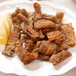 ไส้หมูทอด