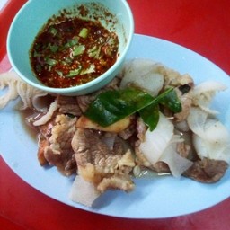 ลวกจิ้มเนื้อ