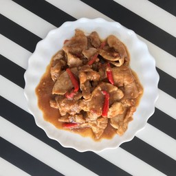 หมูผัดกะปิ