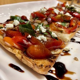 Tomato & Feta Cheese Bruschetta