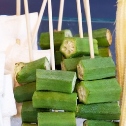 กระเจี๊ยบ okra / 秋葵